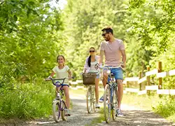 Nehmen Sie sich Zeit: Wandern und Radfahren in Frankreich