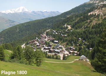 STATION : la Plagne